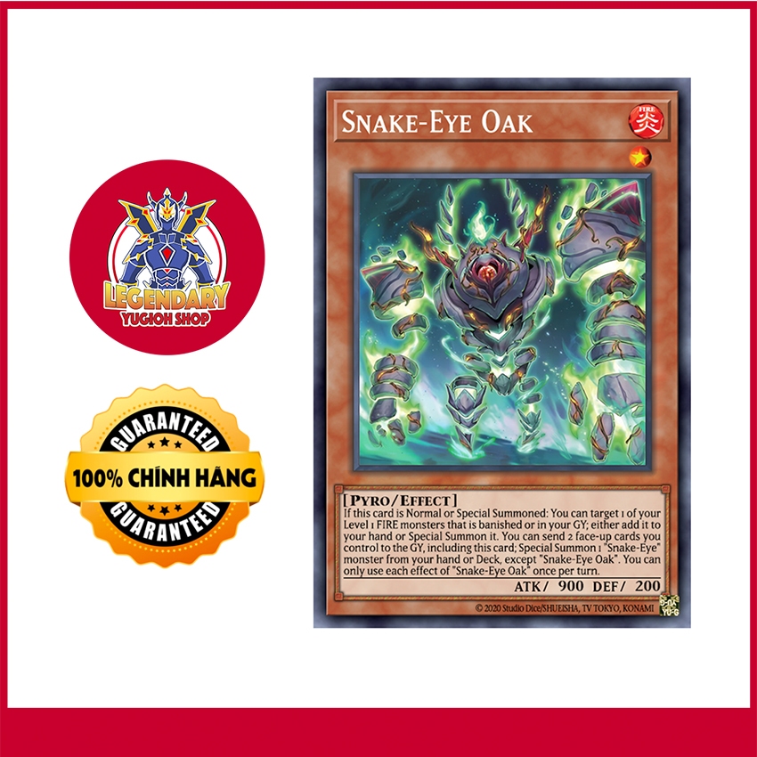 [Thẻ Bài Yugioh Chính Hãng] Snake-Eye Oak