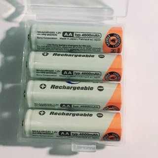   SIÊU GIẢM GIÁ  PIN SẠC SONY AA 4600mAh   Hộp 4 viên   