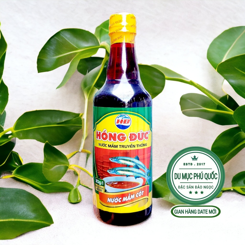 Nước mắm Cá cơm - 480ml 30 độ đạm