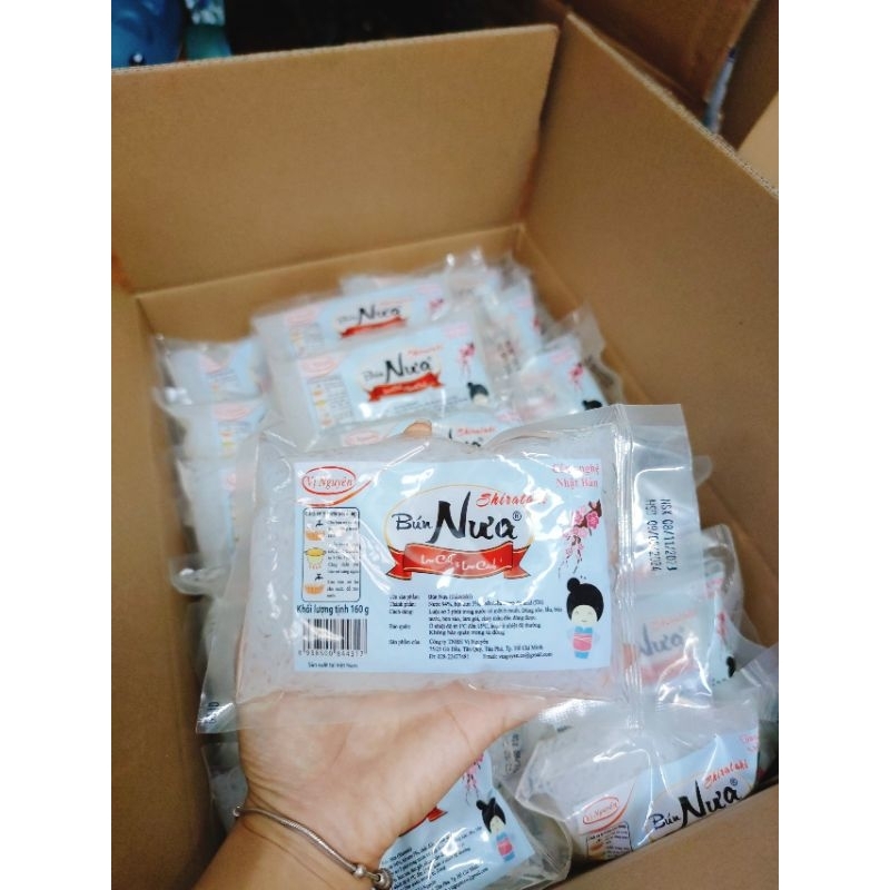 Bún nưa gói nhỏ 160g không tinh bột ,không chất bảo quản