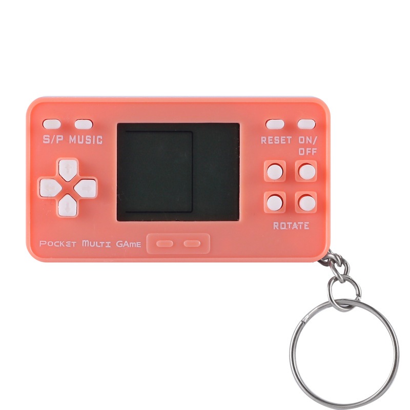 Móc khóa máy chơi game, mốc khóa mini máy chơi game xếp gạch