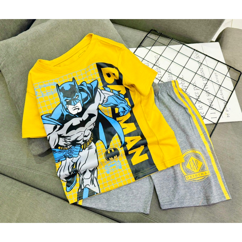 ĐỒ BỘ bé trai THUN COTTON XE - MÁY BAY - SIÊU NHÂN - THÚ MB26. TỪ 8-35KG