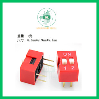 Công tắc bit 2 số/ 3 số/ 4 số/ 6 số/ 8 số (Top Dip Switch)