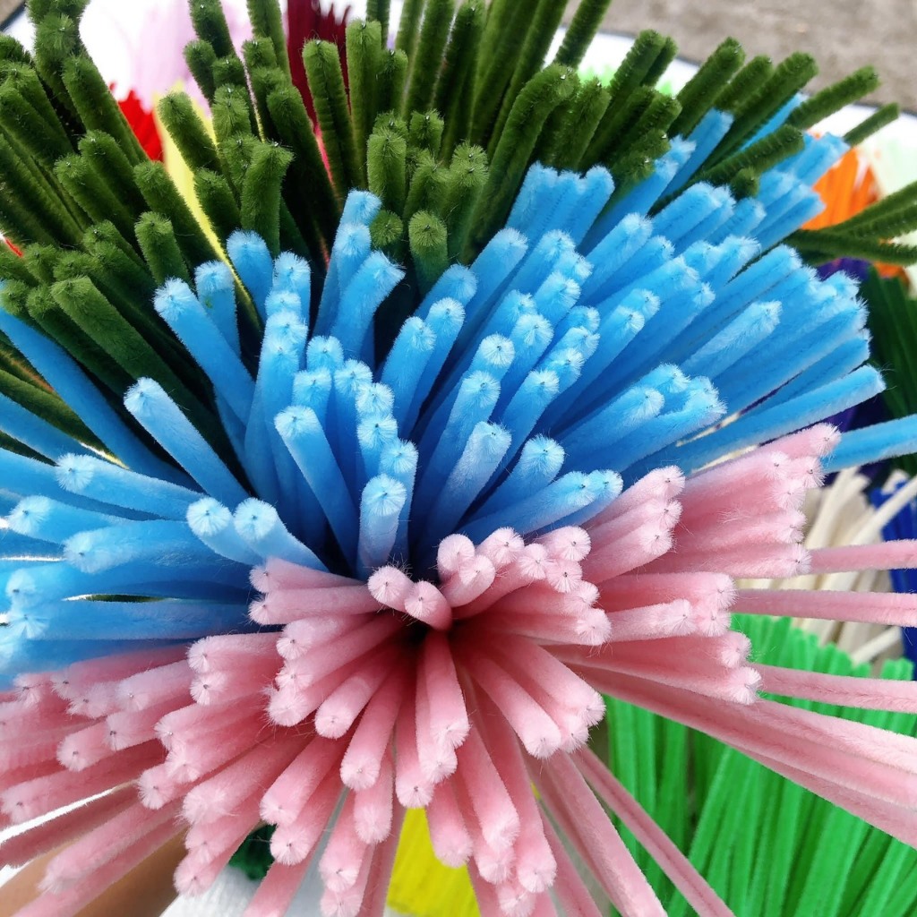 Kẽm Nhung Làm Hoa Handmade Loại 1, Dây Kẽm Nhung làm Hoa Loại 1 Nhung Mịn Dày Dặn CUTE SHOP