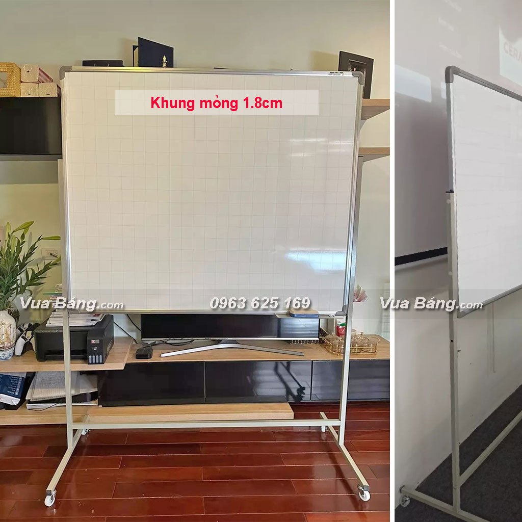 Bảng Từ Trắng Di Động Có Chân Viết Bút Lông