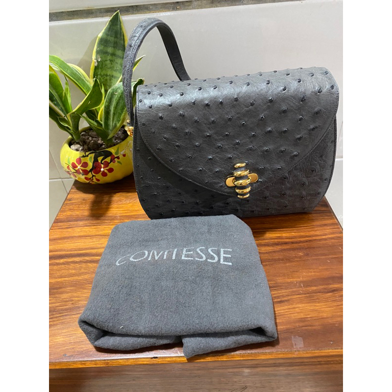 Túi Hiệu tuyển chọn da đà điểu Vip