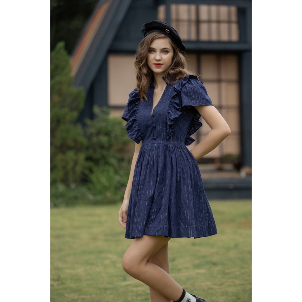 Folie blue dress