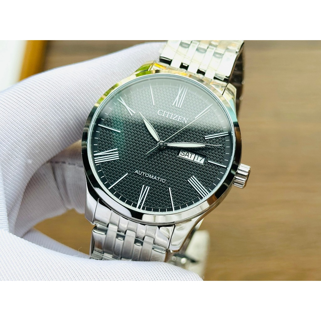 Đồng hồ nam dây thép Citizen Automatic NH8350 59E