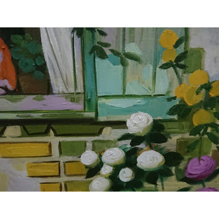 Mèo Con (Mẫu 1) - Tranh Sơn Dầu Vẽ Tay 40x50cm