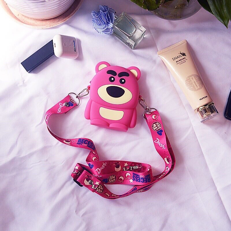 Túi gấu dâu cho bé