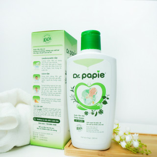 Nước tắm thảo dược Dr Papie - 230ml