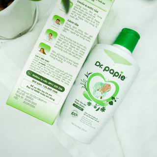 [HCM] Nước tắm thảo dược Dr Papie - 230ml