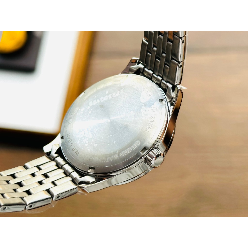 Đồng hồ nam dây thép Citizen Automatic NH8350 59E