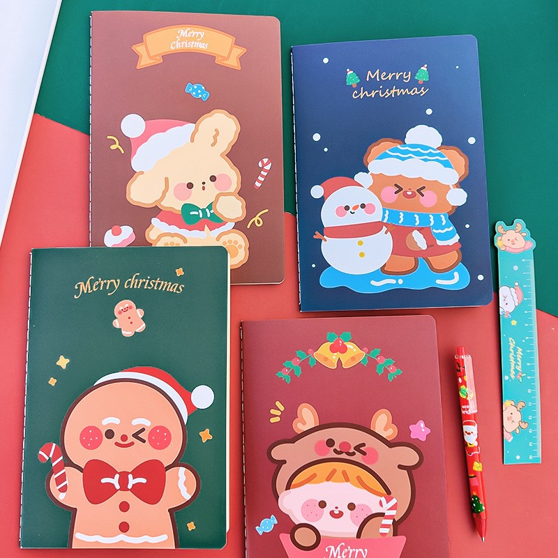 Sổ noel a5 quà tặng giáng sinh