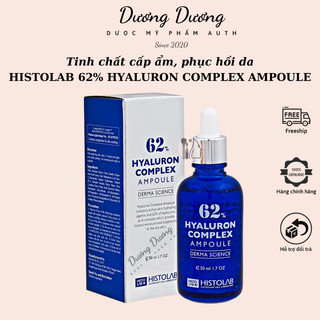 Tinh chất cấp ẩm, phục hồi da HISTOLAB 62% HYALURON COMPLEX AMPOULE DERMA SCIENCE 50ml