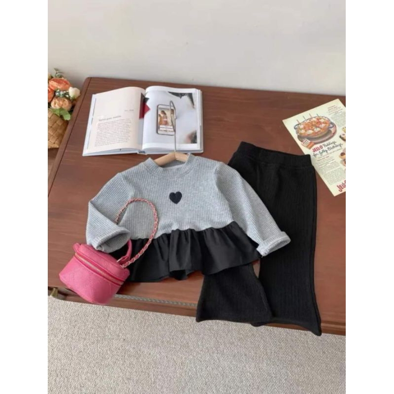 8 đến 20kg.set thu đông cho bé gái .hình thật trải sàn ak