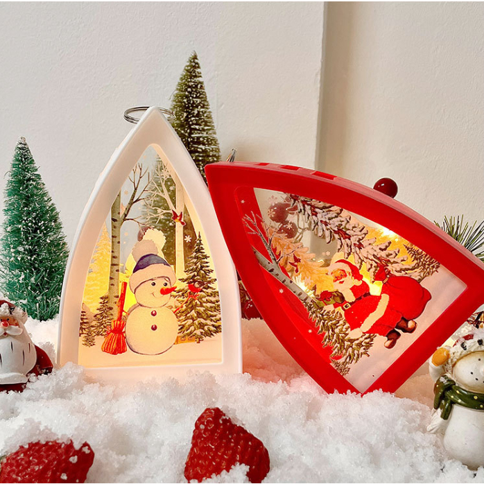 Đèn trang trí xinh bóng led chủ đề Noel nhiều hình cute độc đáo, đèn led decor phòng dễ thương,  Quà tặng Xmas ý nghĩa