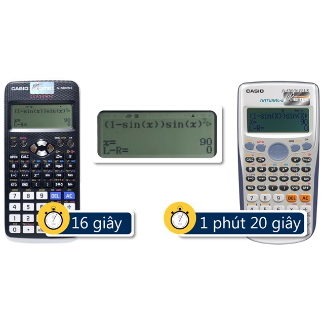 Máy tính.Máy tính Casio.máy tính cầm tay,máy tính mini FX 580VN X giá siêu tốt Máy Tính Casio FX-580VN X.