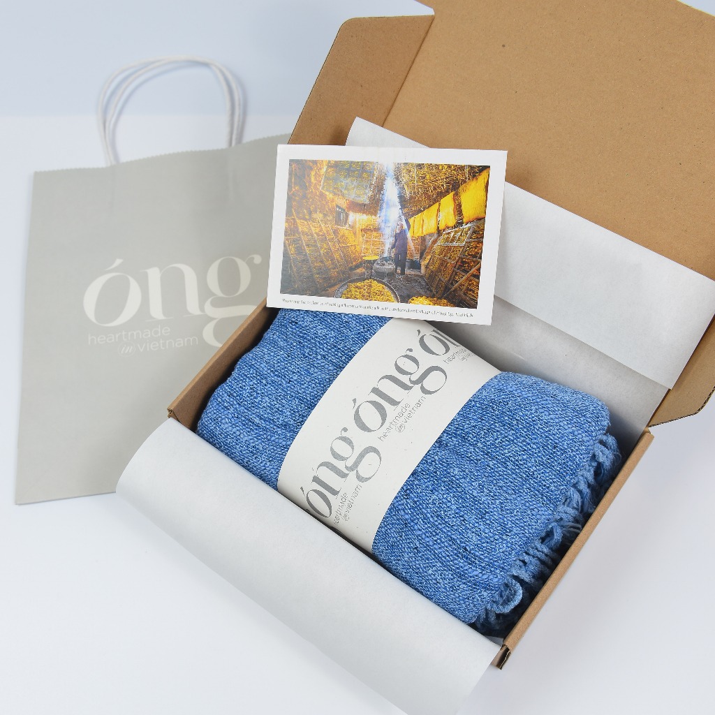 Khăn quàng cổ Nam Nữ - Cotton mềm xốp, sợi màu độc đáo- Quà tăng mùa Giáng Sinh
