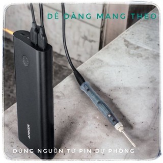 Mỏ hàn thiếc dùng nguồn usb nhỏ gọn