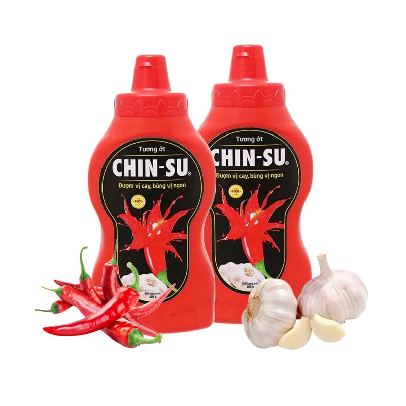 Tương ớt Chin-su chai 250gram chính hãng