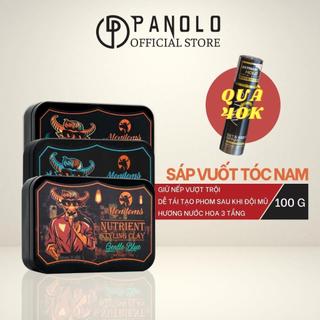 Sáp vuốt tóc nam clay wax menitems 100g, sáp tạo kiểu dưỡng tóc hương nước hoa