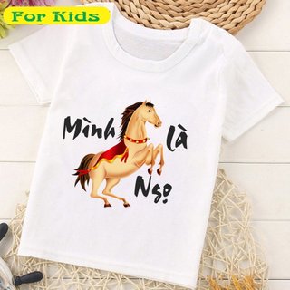 áo thun 12 giáp cho bé trai bé gái-áo thun in hinh theo tuổi bé, áo thun bé trai 3/4/5/6/7 tuổi