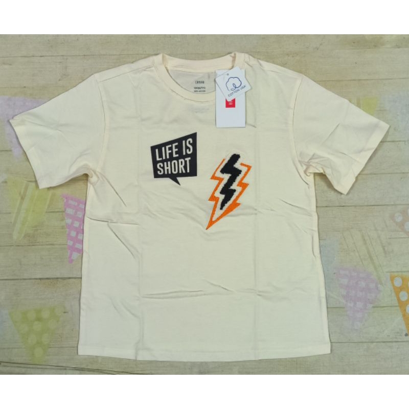 Áo phông cộc tay chất cotton bé trai Canifa