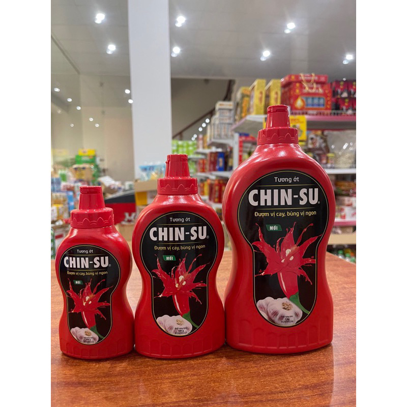 Tương ớt Chin-Su chai 500g chính hãng