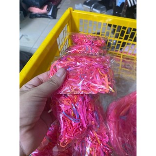 Chun nhịt buộc tóc sợi nhỏ siêu dai