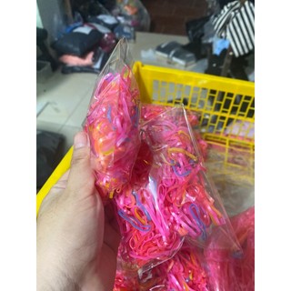 Chun nhịt buộc tóc sợi nhỏ siêu dai