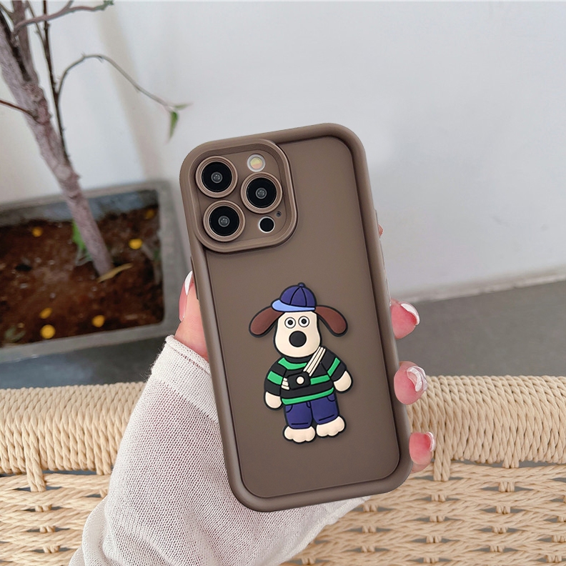 Ốp lưng iphone camera viền cao gắn hình 3D 6/6s/6plus/7/8/plus/x/xs/11/12/13/14/15/pro/max/plus/promax - Awifi Case S1-2