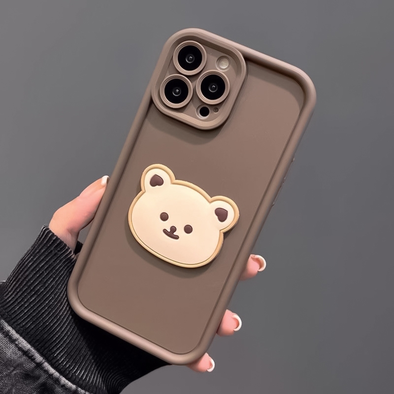 Ốp lưng iphone camera viền cao gắn hình 3D 6/6s/6plus/7/8/plus/x/xs/11/12/13/14/15/pro/max/plus/promax - Awifi Case S1-2