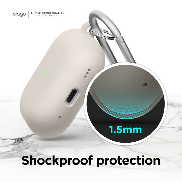 Vỏ bảo vệ elago Liquid Silicone Hang Case cho AirPods Pro 2