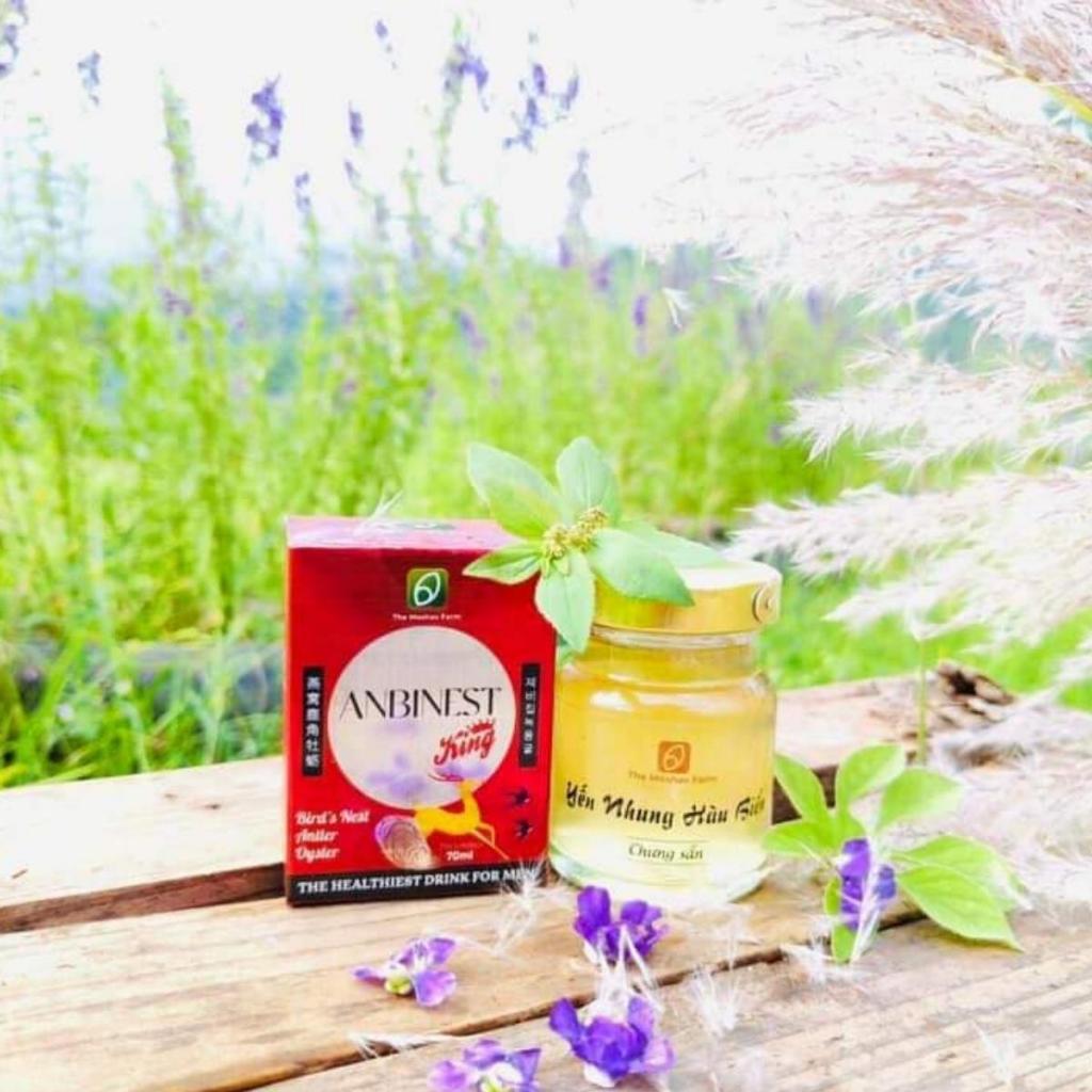 Tổ Yến Nhung Hươu Hàu Biển Anbinest, Yến chưng nhung hàu đường phèn The Moshav Farm