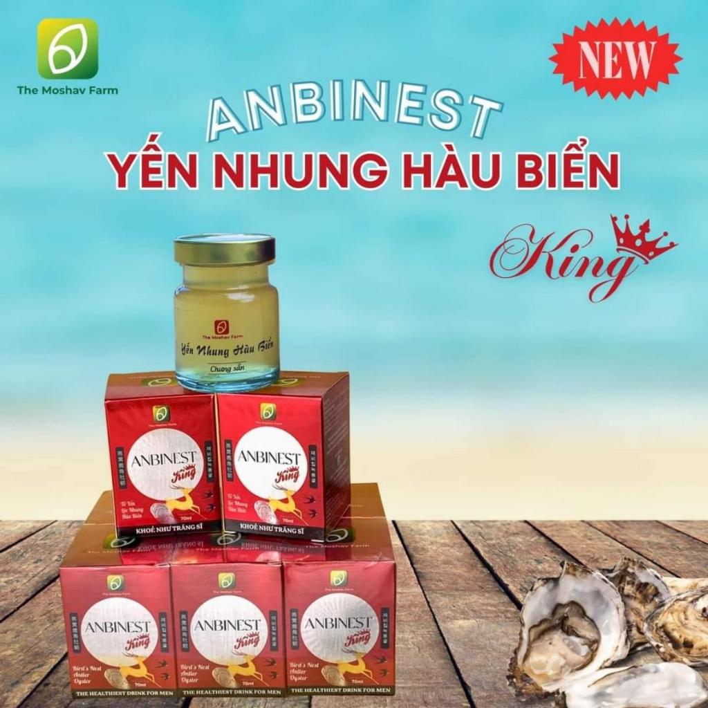 Tổ Yến Nhung Hươu Hàu Biển Anbinest, Yến chưng nhung hàu đường phèn The Moshav Farm