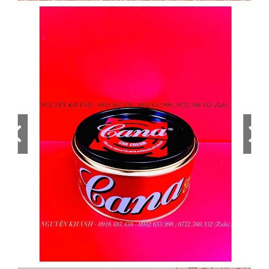 Kem Đánh Bóng Xóa Trầy Xước Sơn Ô tô - Xe Máy Cana Car Cream 50g-100g - 220g