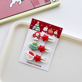 [GS02] Kẹp tóc kiểu giáng sinh noel dễ thương