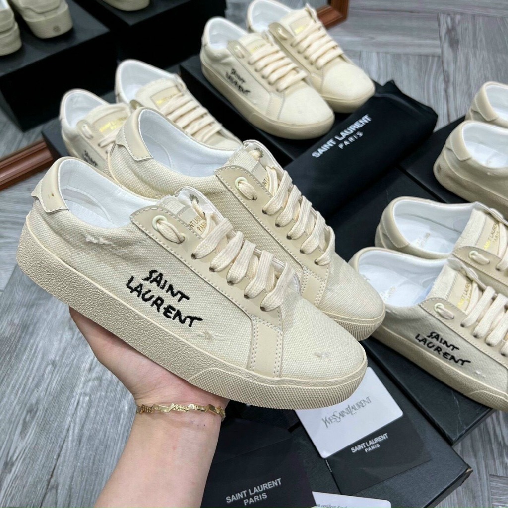 Giầy thể thao nam nữ SL vải canvas mẫu giầy phù hợp cho mọi loại quần áo hot nhất năm 2023!