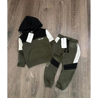 Bộ nỉ phối màu cho bé trai Primark sz 2-4y