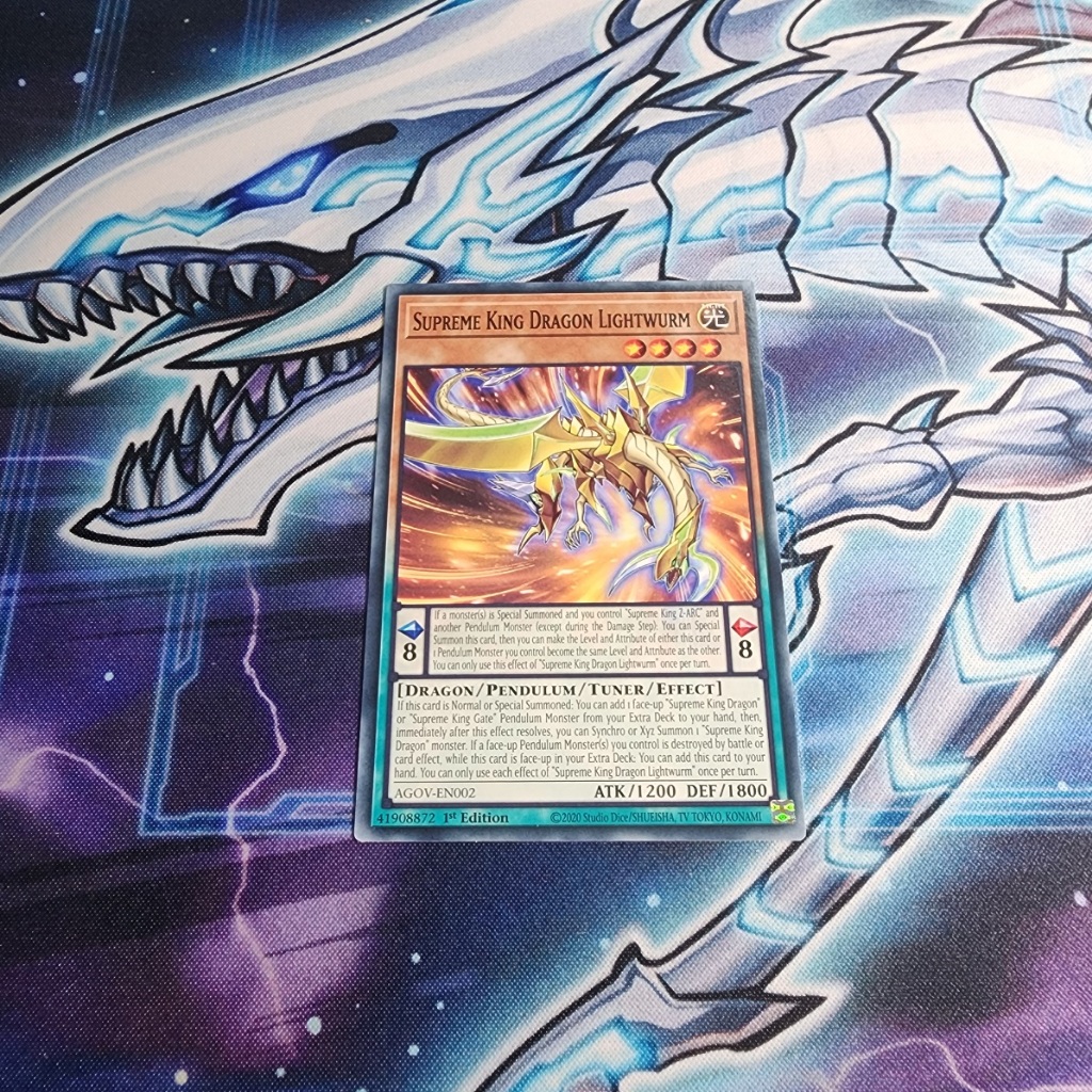 Bài Yugioh TCG UK  Supreme King Dragon Lightwurm - Common