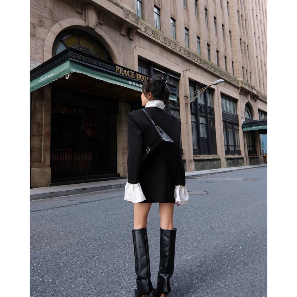 Váy vest bèo cổ Eclipse Clothing