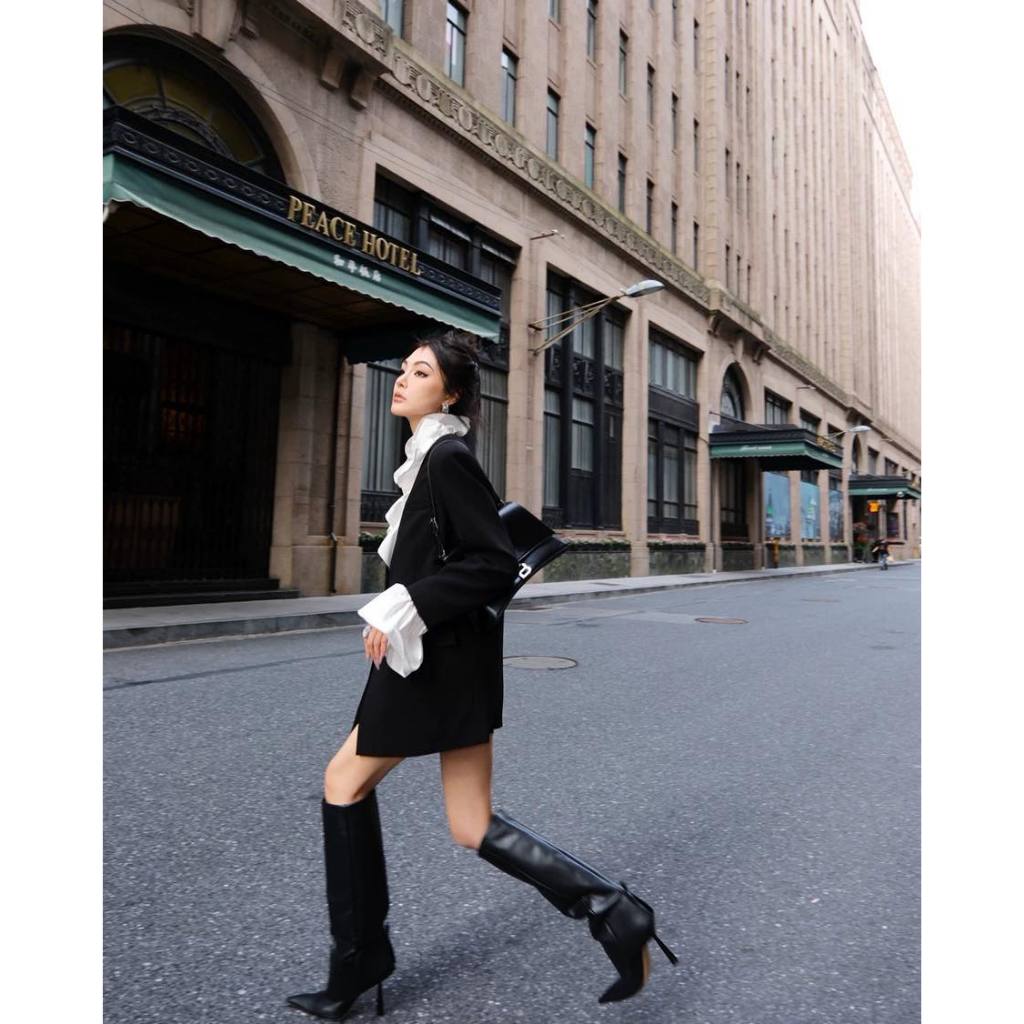 Váy vest bèo cổ Eclipse Clothing