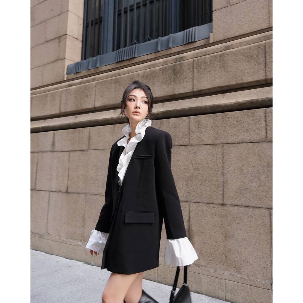 Váy vest bèo cổ Eclipse Clothing