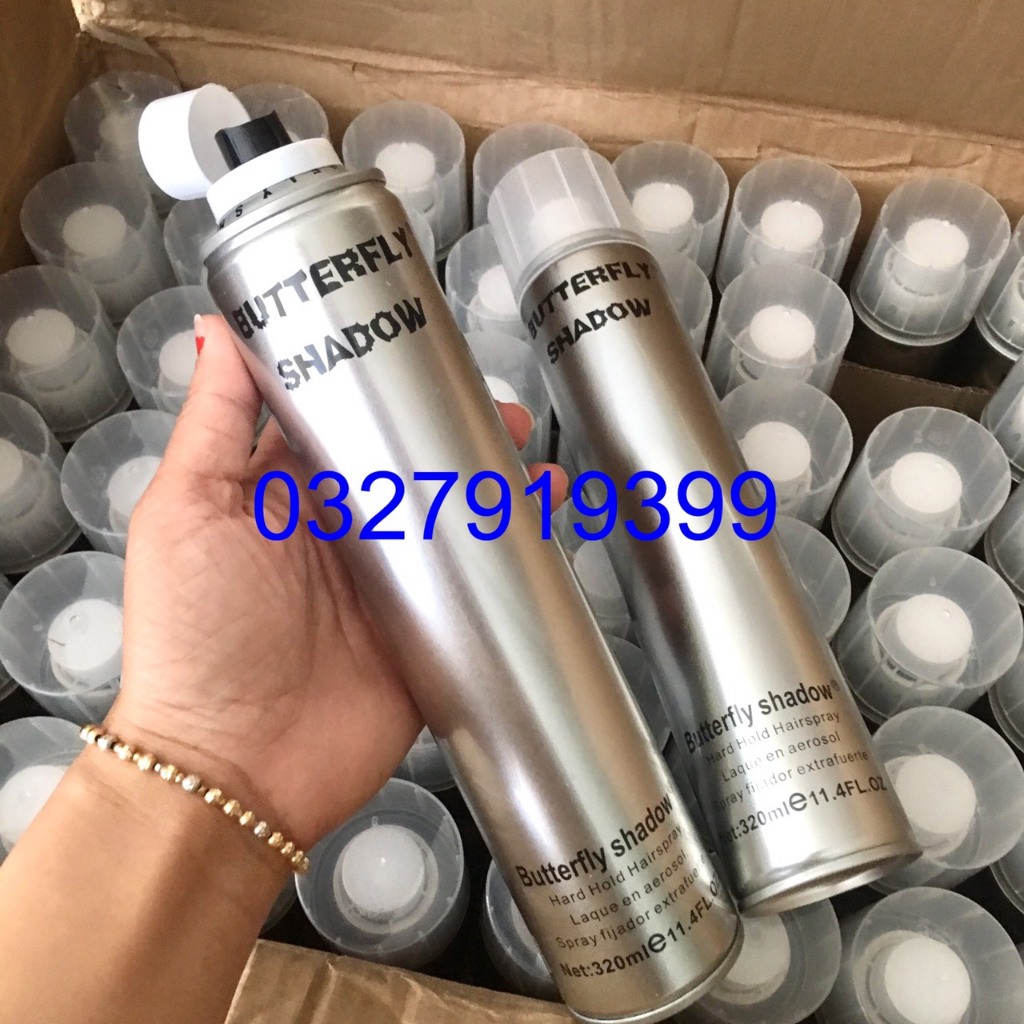 ✅freeship✅ Gôm xịt tóc giữ nếp chính hãng Butterfly 150-320-420-600ml