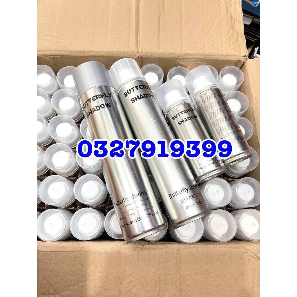 ✅freeship✅ Gôm xịt tóc giữ nếp chính hãng Butterfly 150-320-420-600ml