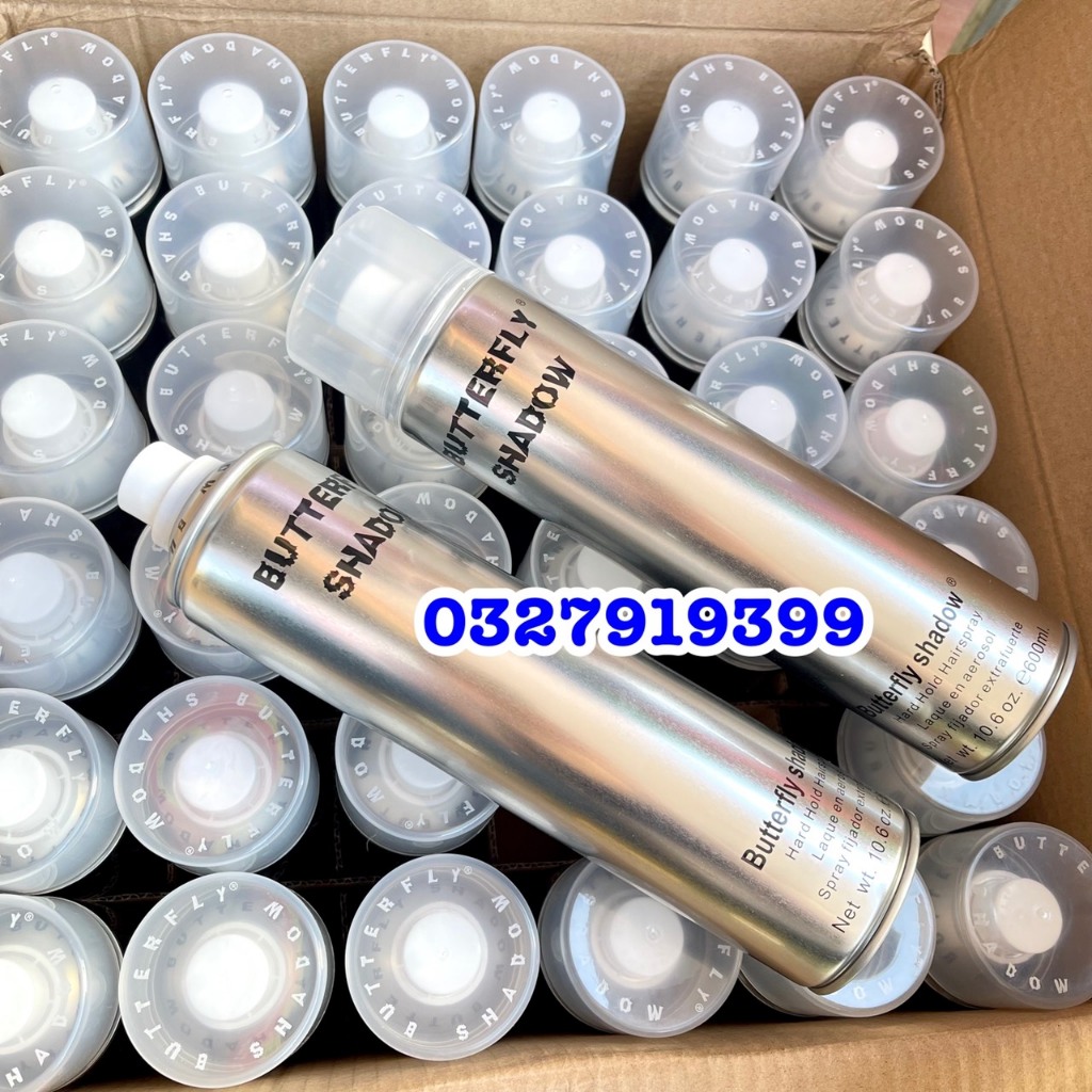 ✅freeship✅ Gôm xịt tóc giữ nếp chính hãng Butterfly 150-320-420-600ml