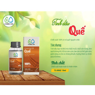 Tinh dầu quế 10ml Come On