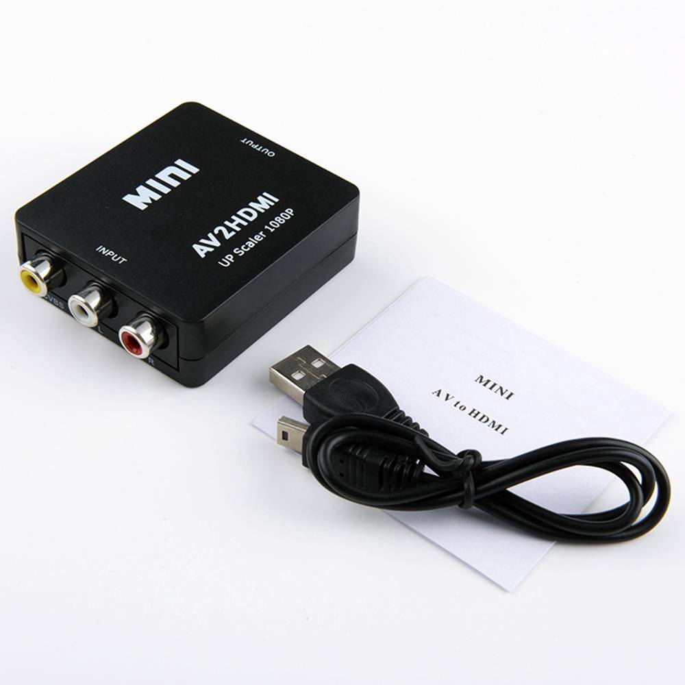 Bộ Chuyển Đổi AV Sang HDMI Video Rca / Cvbs / 1080p Chuyên Dụng