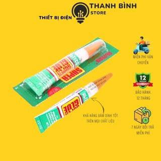 Tuýp keo dán đa năng super glue- vỉ 3gram